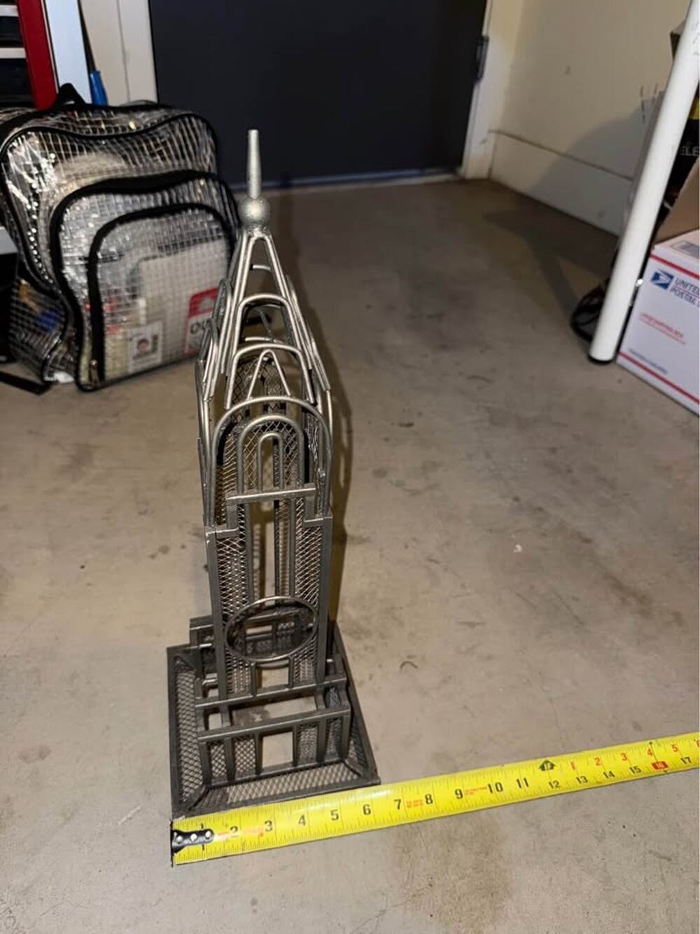 Metal Chrysler Building Sculpture